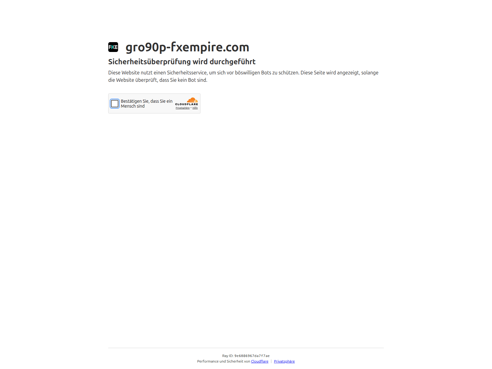 Screenshot of gro90p-fxempire.com