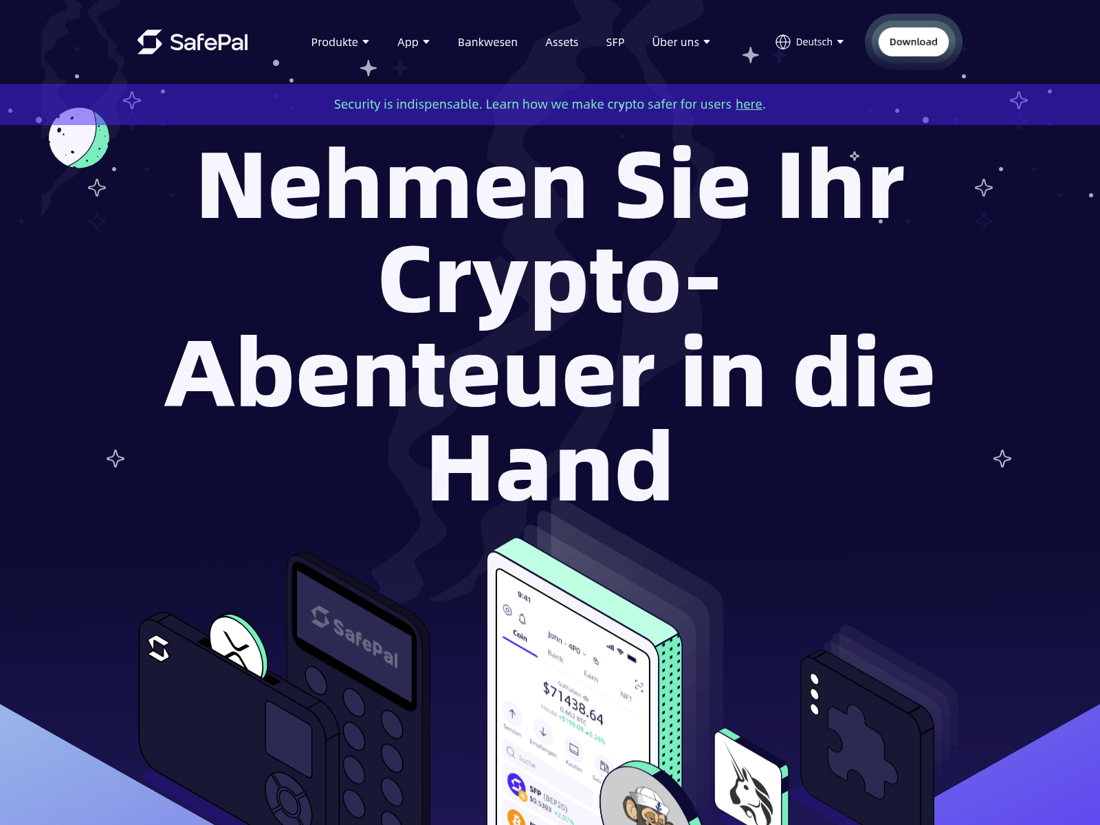 Screenshot of secure-safepal.com
