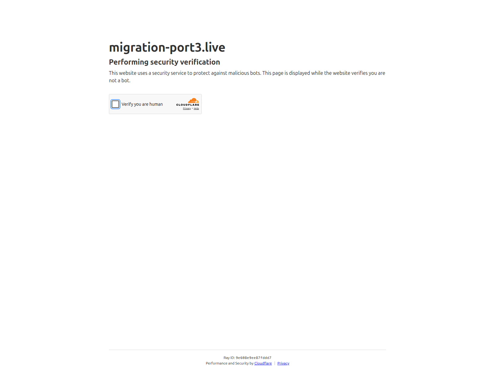Screenshot of migration-port3.live