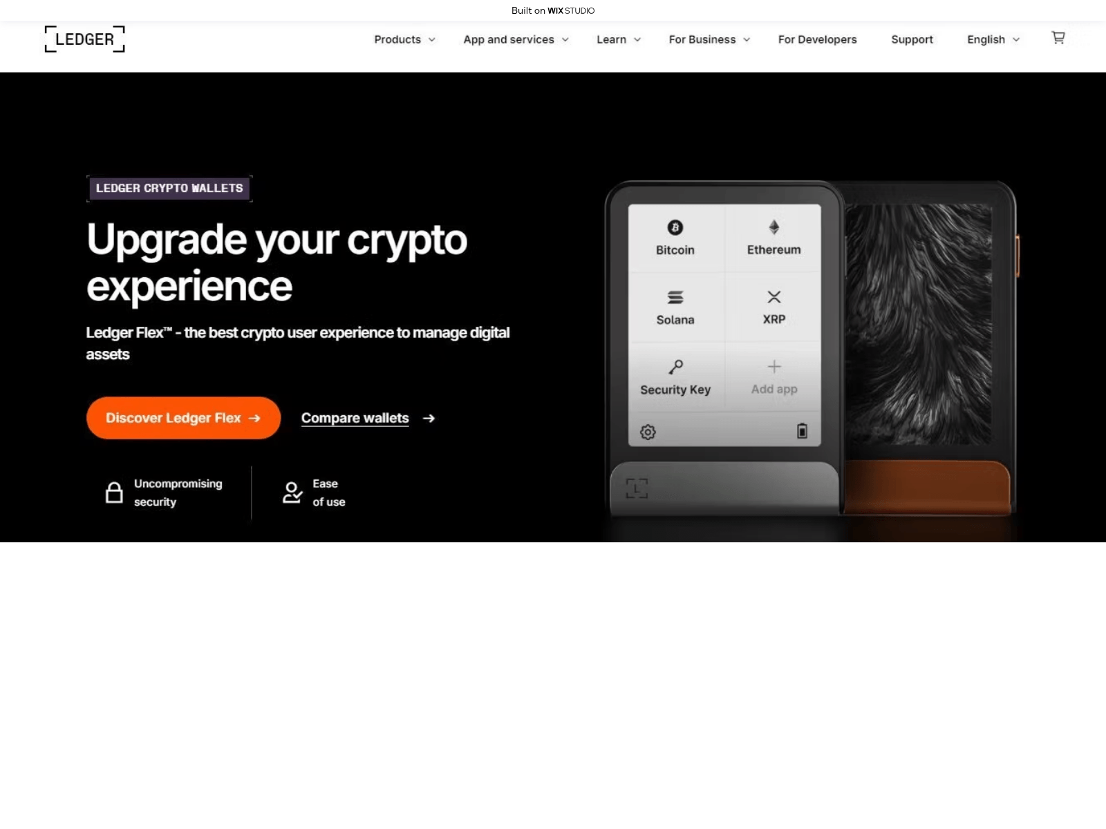 Screenshot of live-download.wixstudio.com