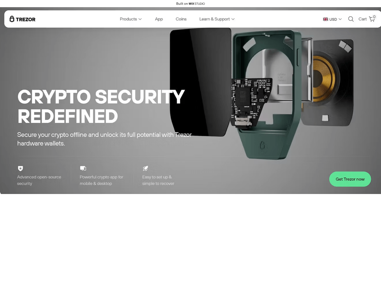 Screenshot of trzsuites.wixstudio.com