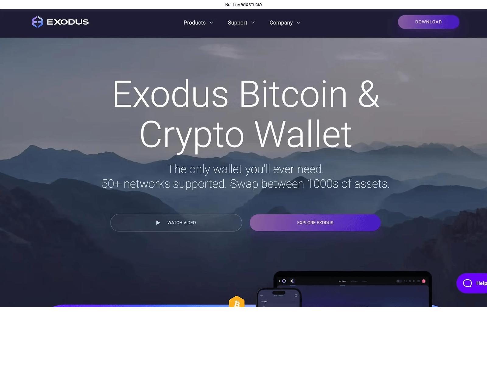 Screenshot of web3-exdous.wixstudio.com