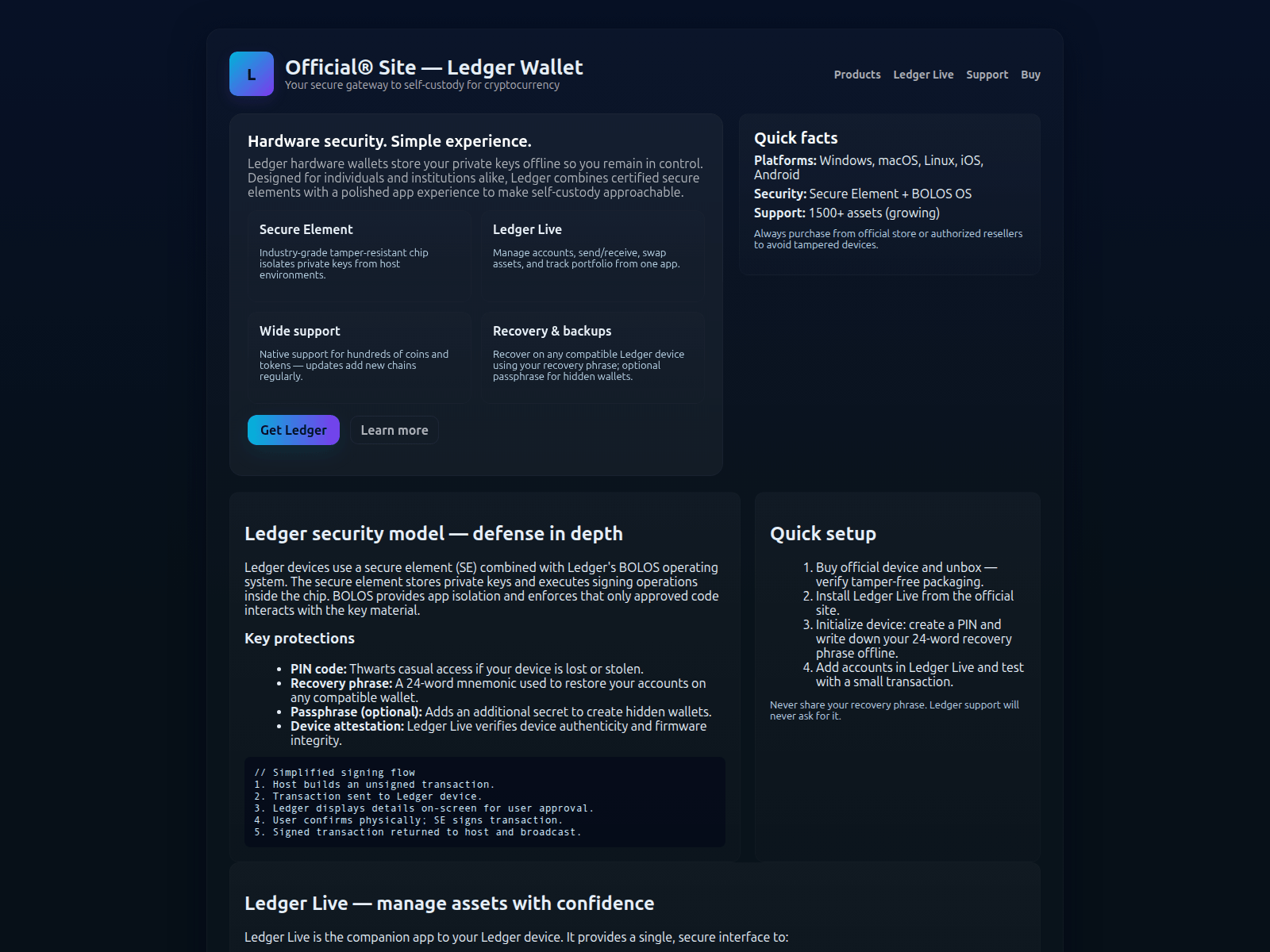 Screenshot of get-ldgr-wllt.pages.dev