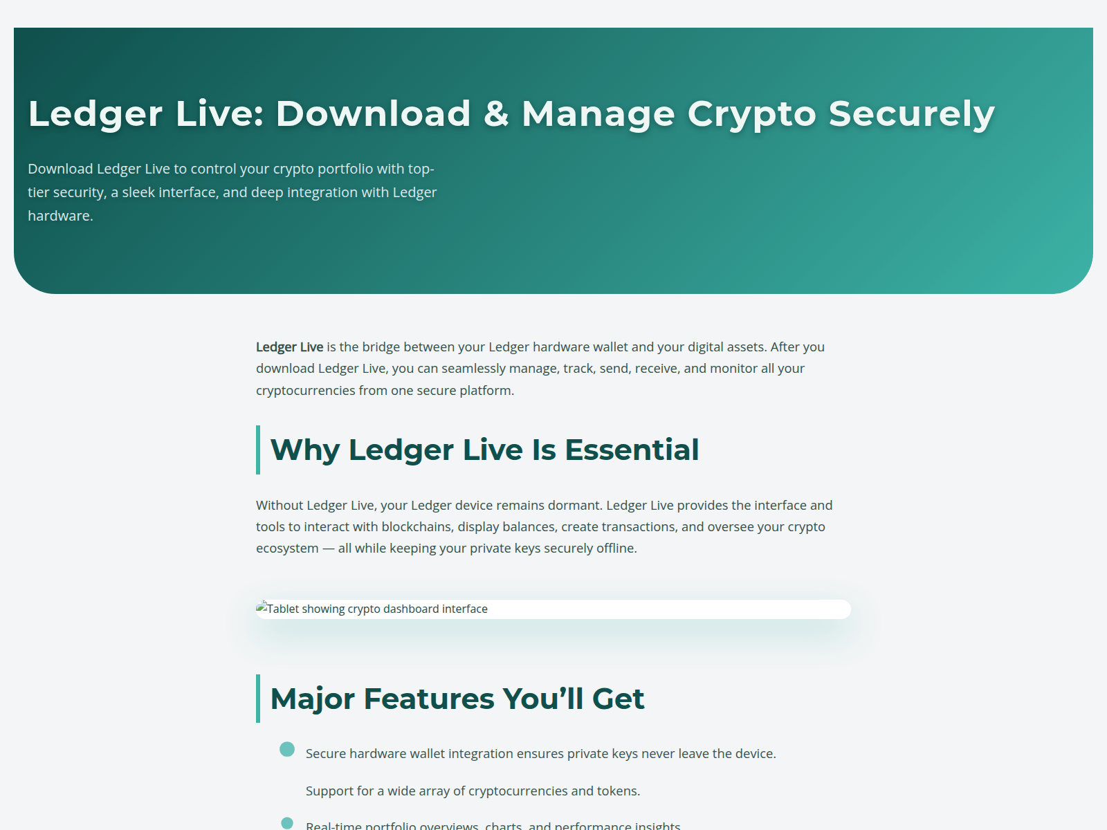 Screenshot of guid-ledgger-live.pages.dev