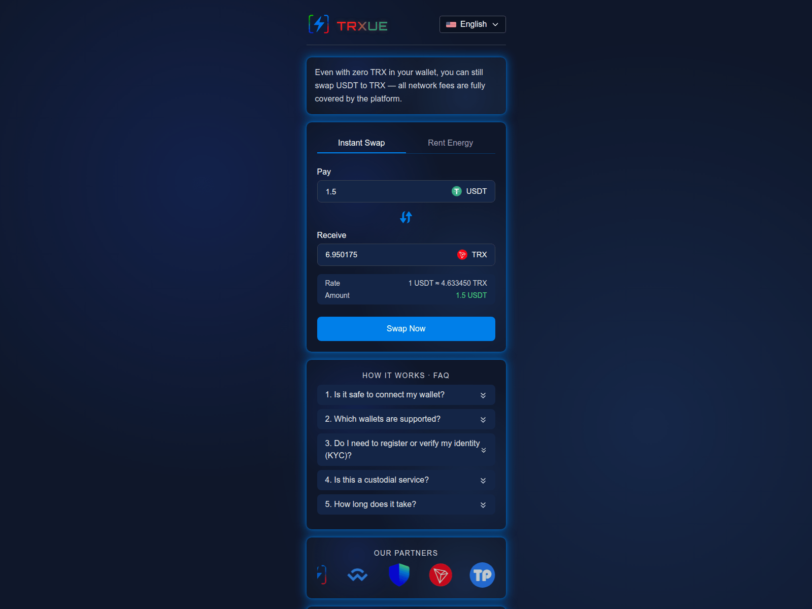 Screenshot of trxue.com