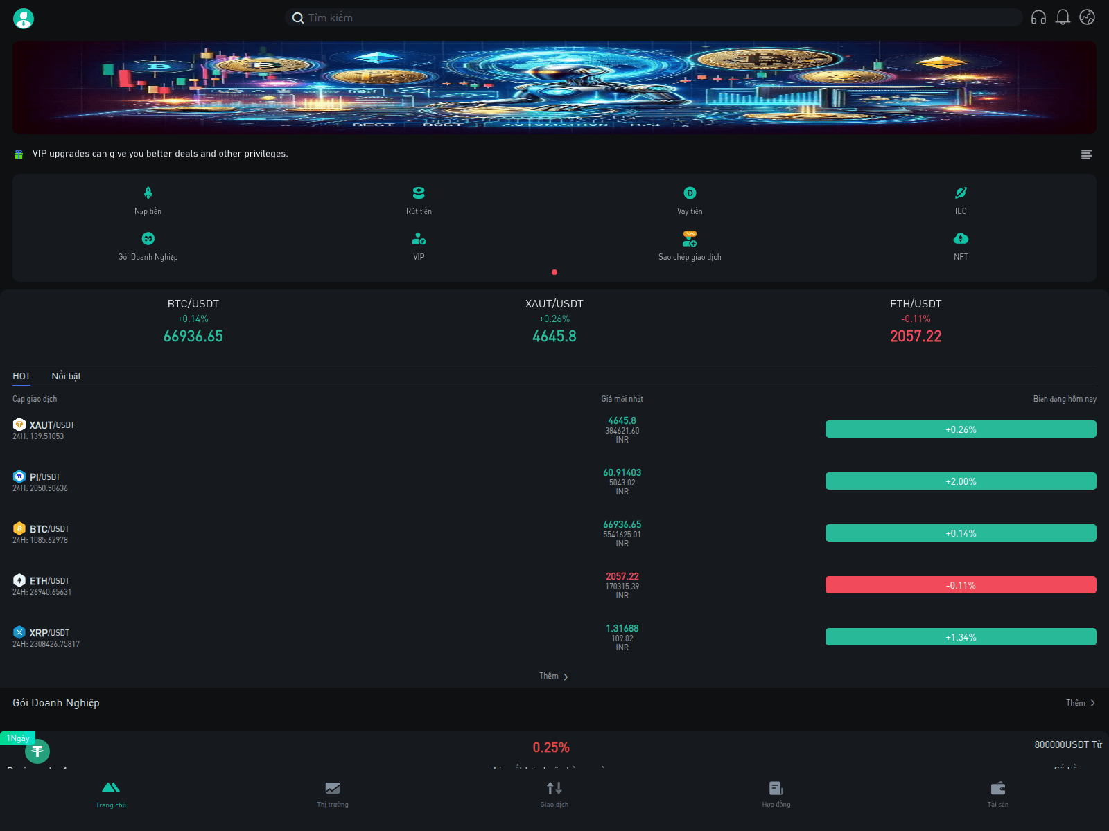 Screenshot of localexcrypto.com