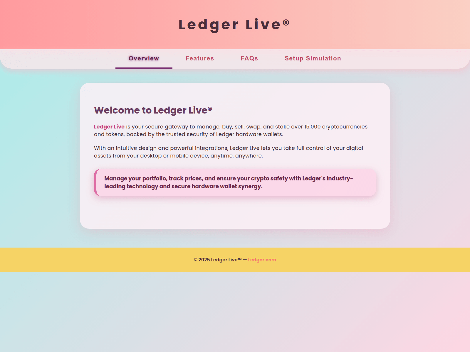 Screenshot of ledzor-io-live.pages.dev