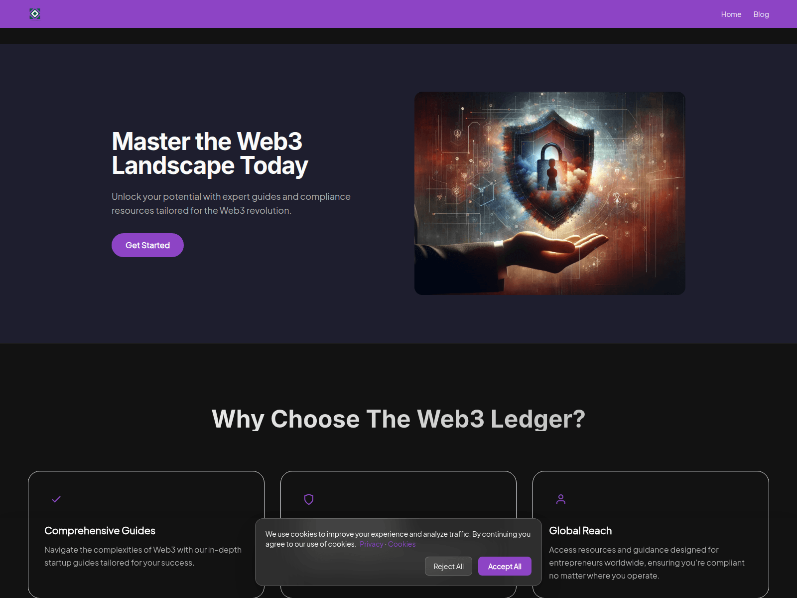 Screenshot of web3-founders-hub-org.pages.dev
