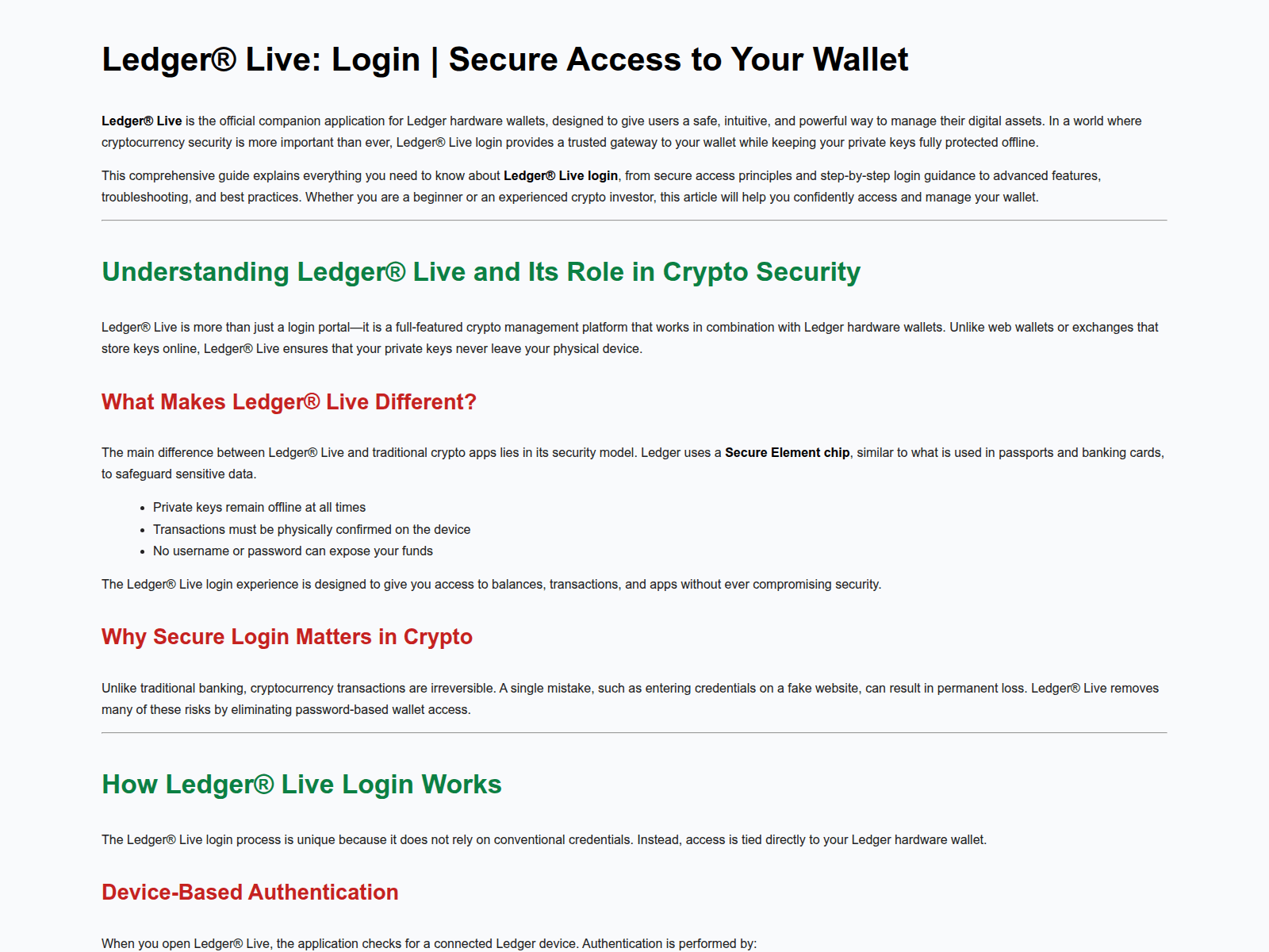 Screenshot of liveledgr-login.pages.dev