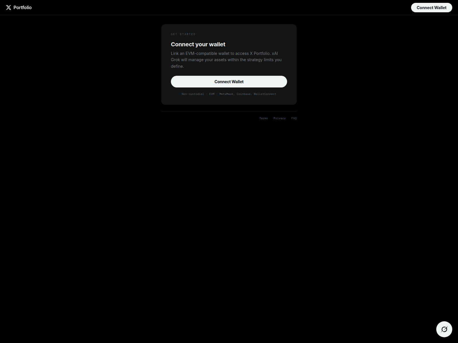 Screenshot of app.xportfolio.live