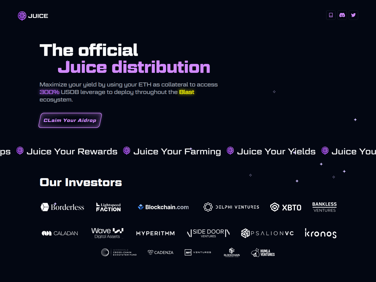 Screenshot of juice-finance-9fh.pages.dev