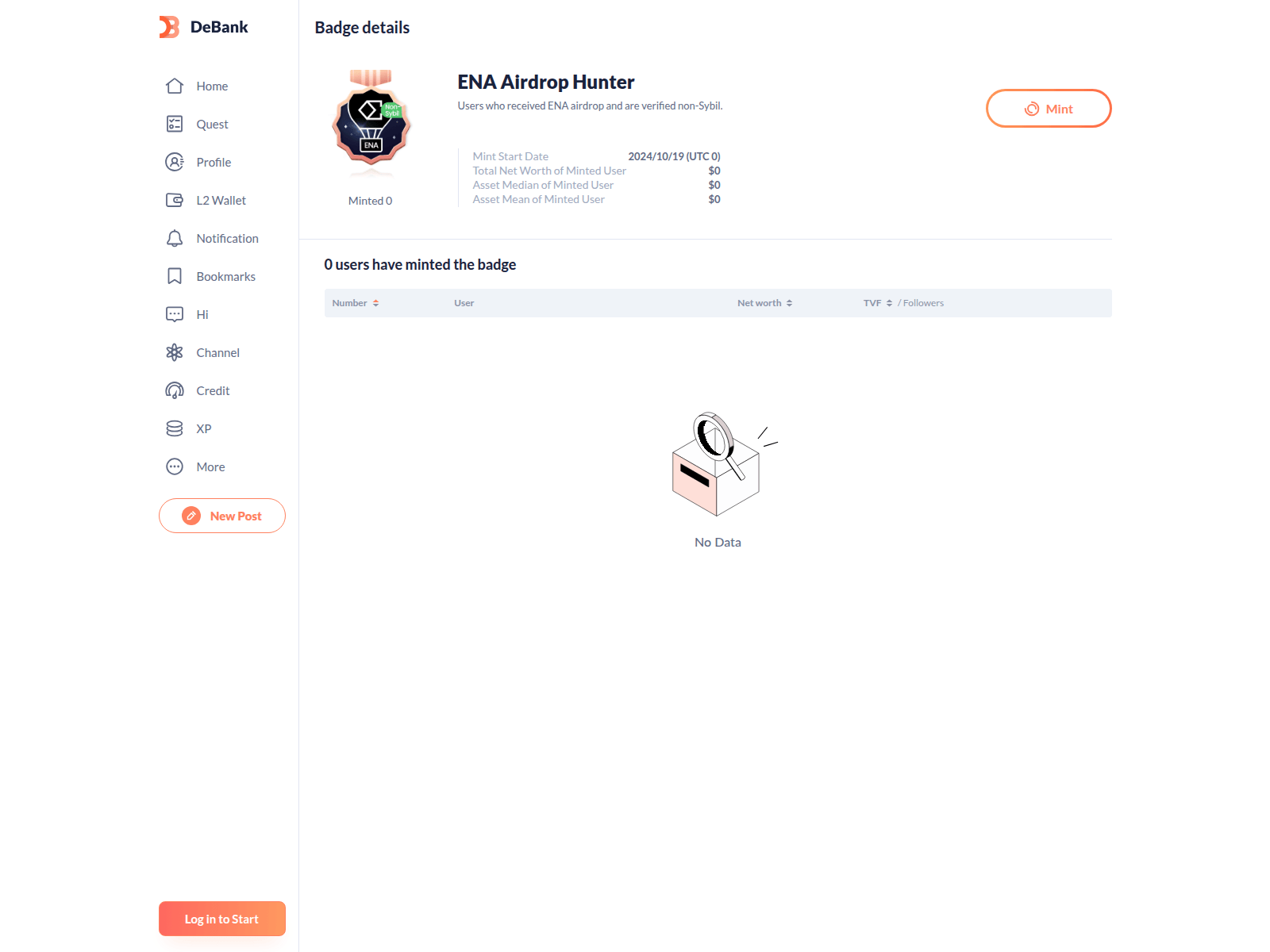 Screenshot of debadge.pages.dev