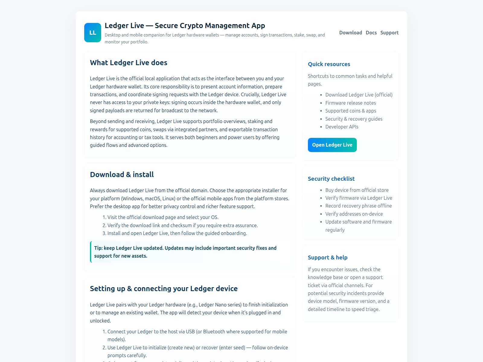 Screenshot of ledgrr-liv-app.pages.dev