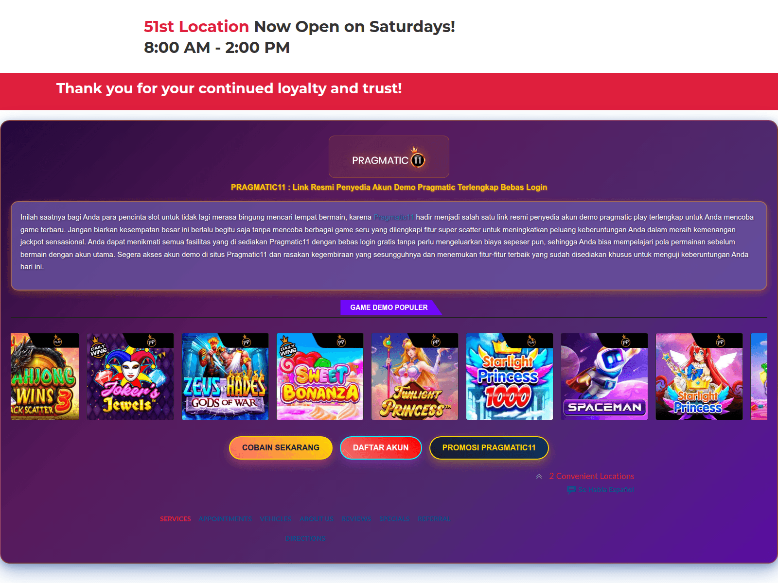 Screenshot of www.champsautoaz.com
