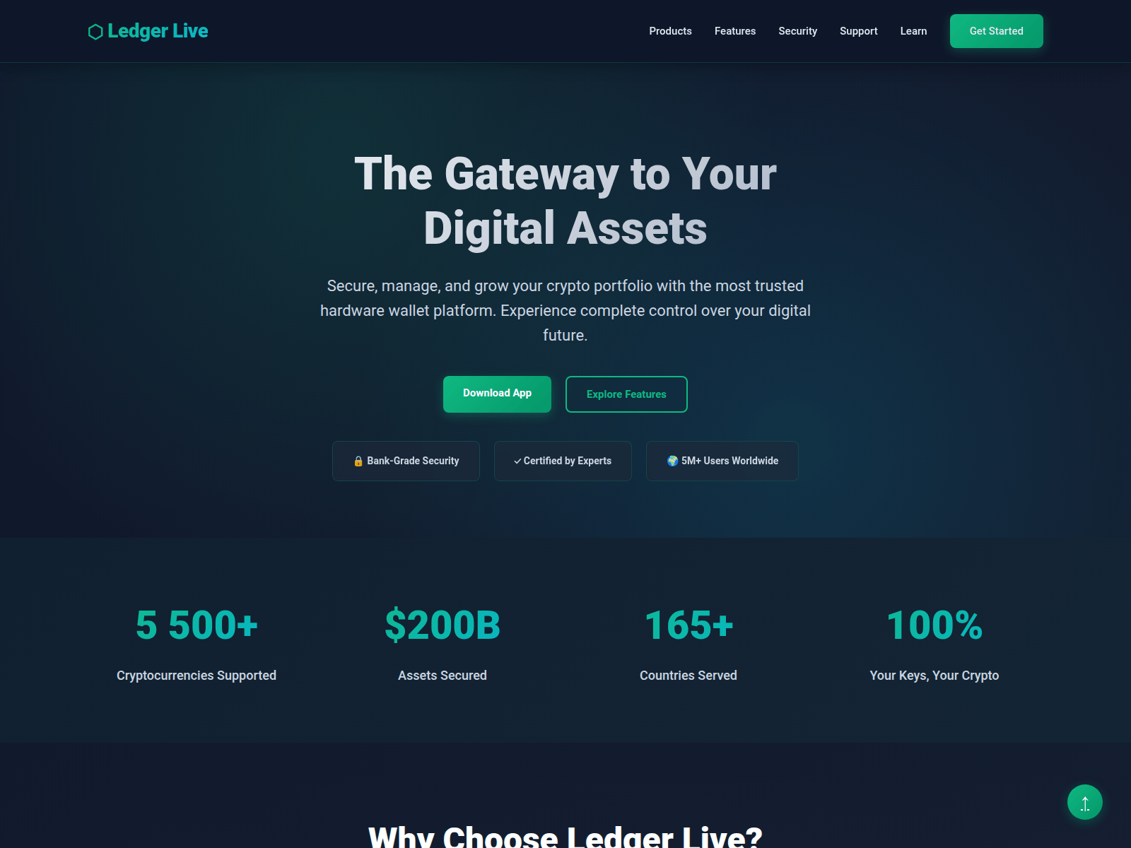 Screenshot of liveledger-wallet-cdn.pages.dev