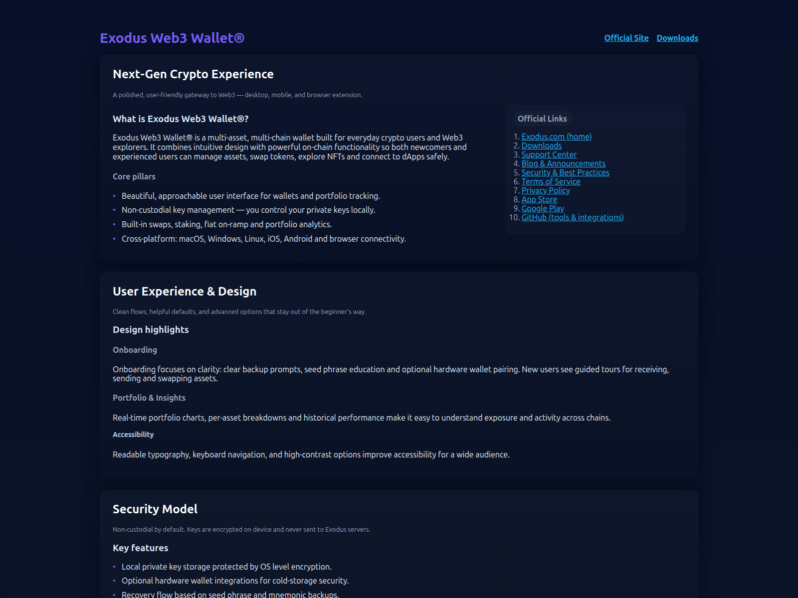 Screenshot of exosdeeus-web.pages.dev