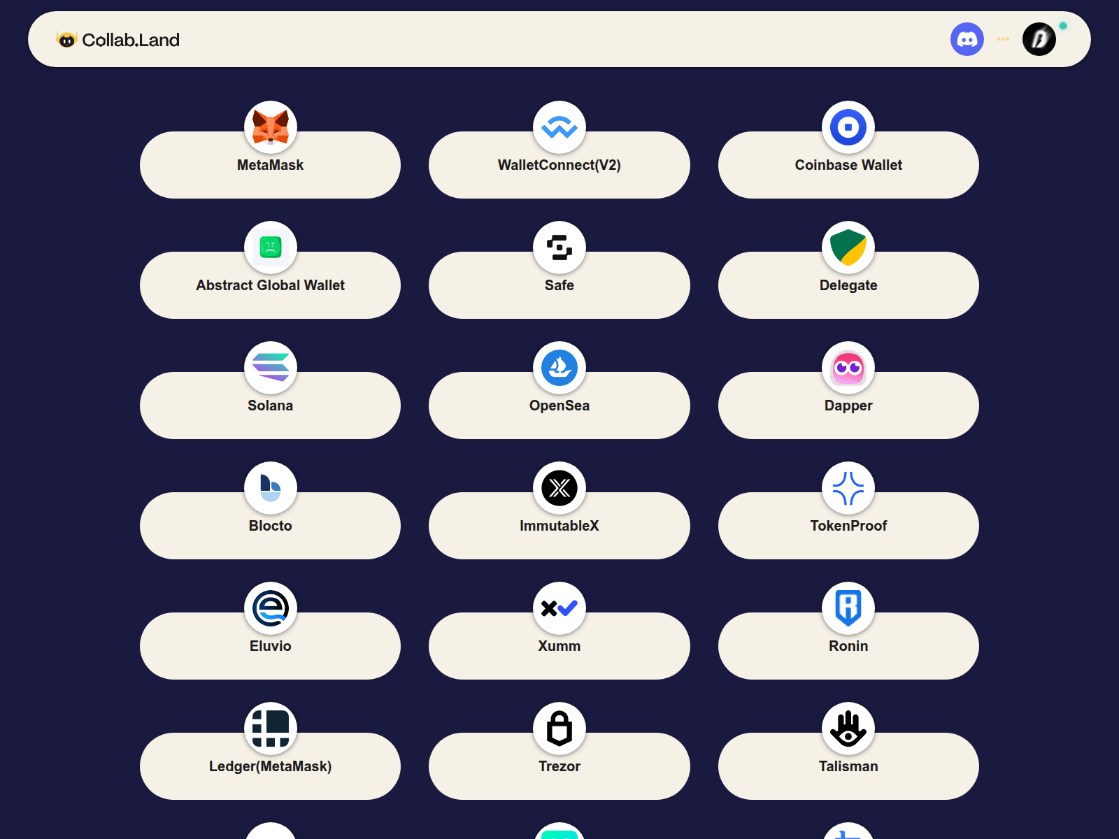 Screenshot of secure-collab.land