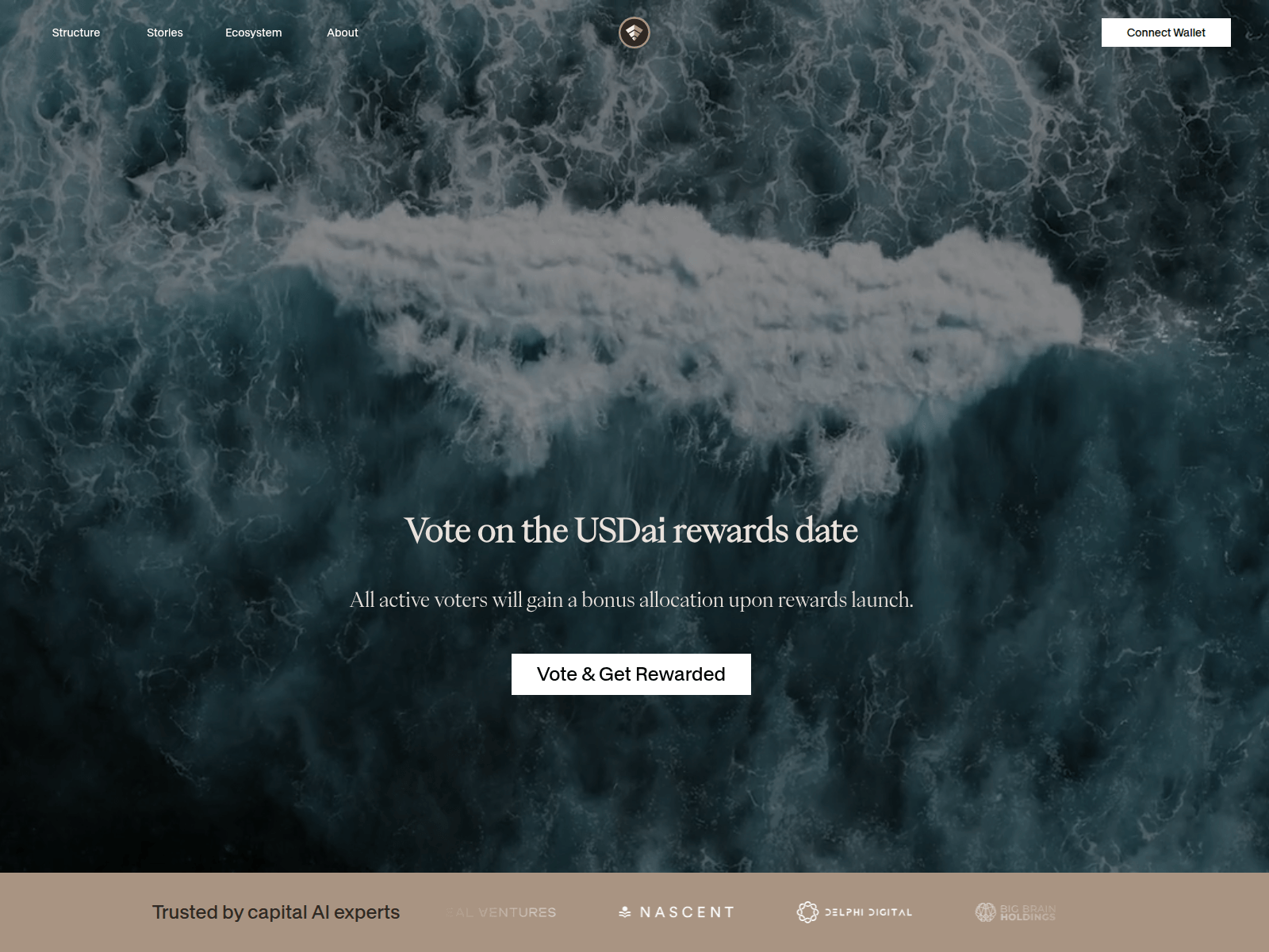 Screenshot of tge-usdai.org