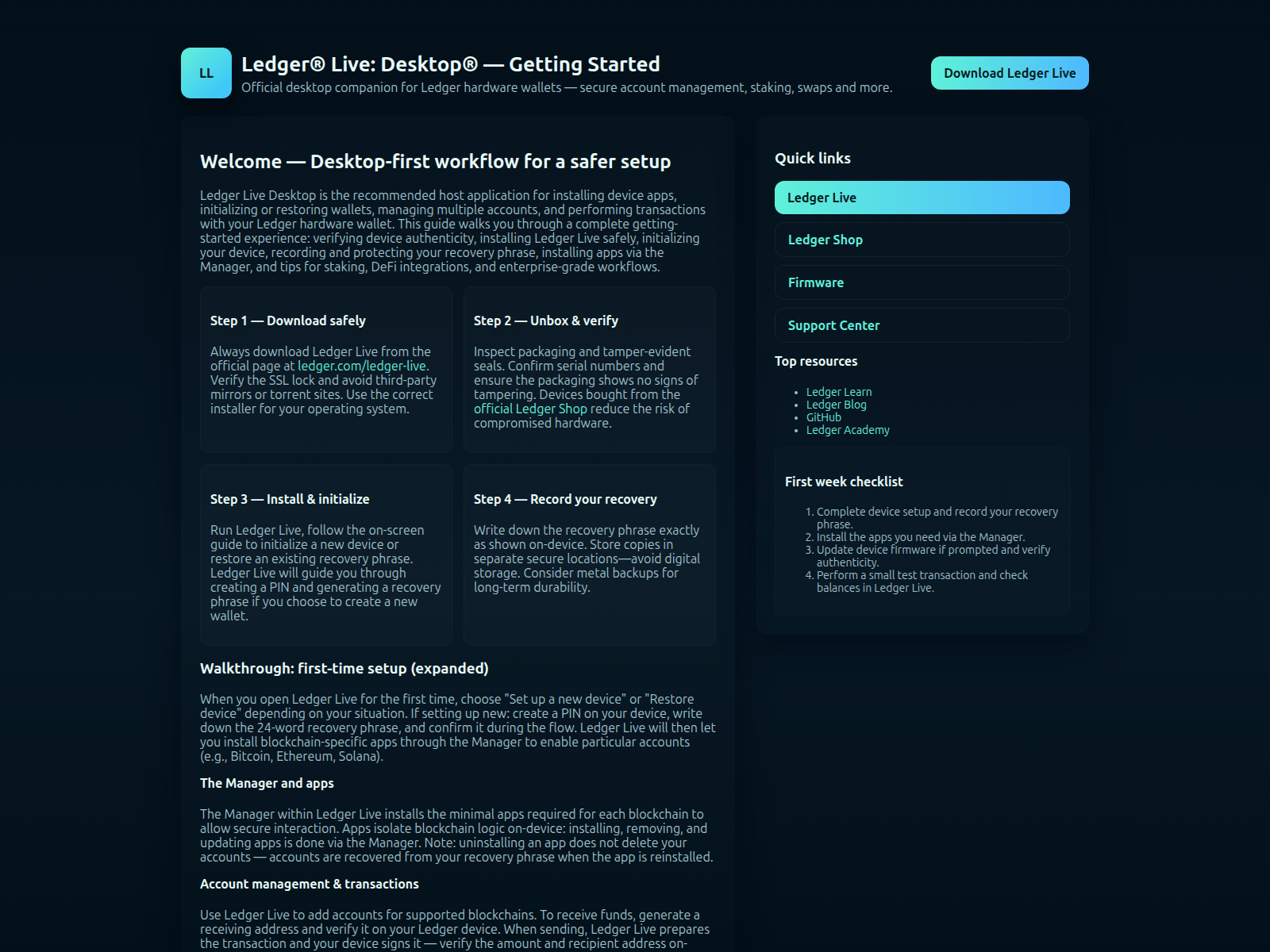 Screenshot of learn-dsktop-ledgr-live.pages.dev