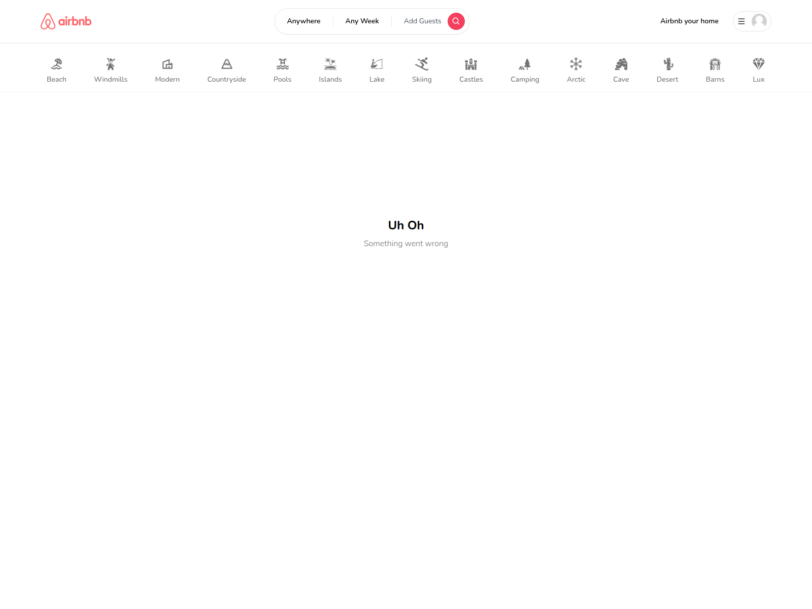 Screenshot of cloneofair.vercel.app
