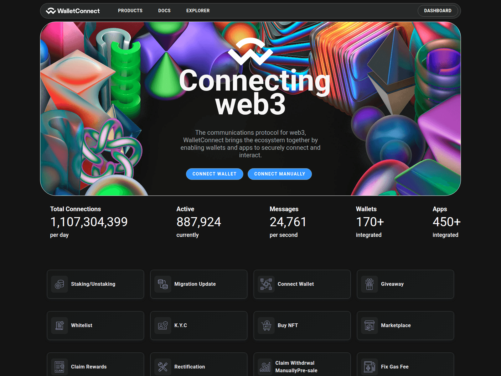 Screenshot of appmultiwallet.live