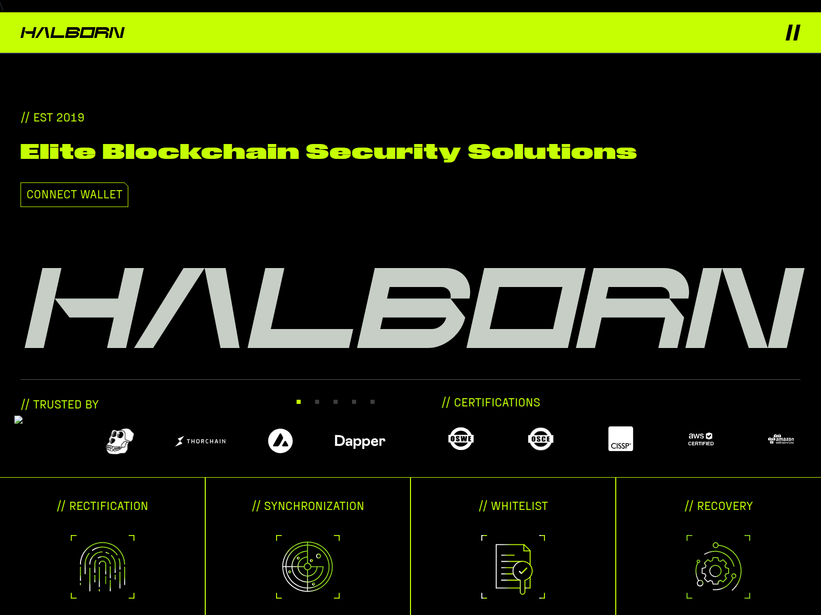 Screenshot of halborndapp.pages.dev