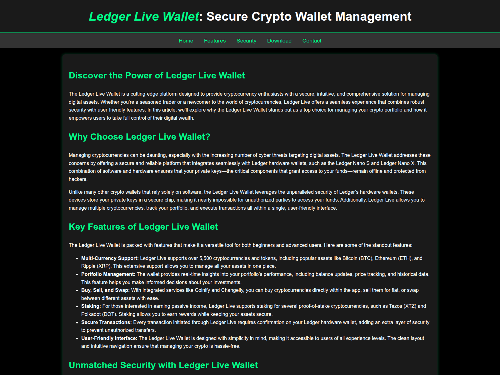 Screenshot of sso-ledgr-live-wallt-us.pages.dev