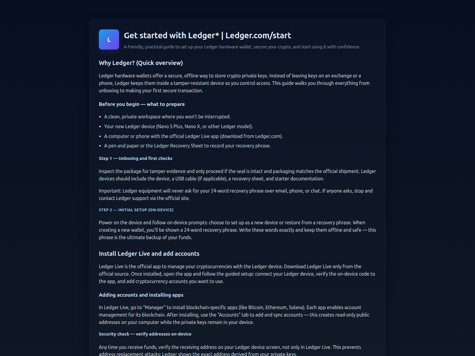 Screenshot of service-starts.pages.dev