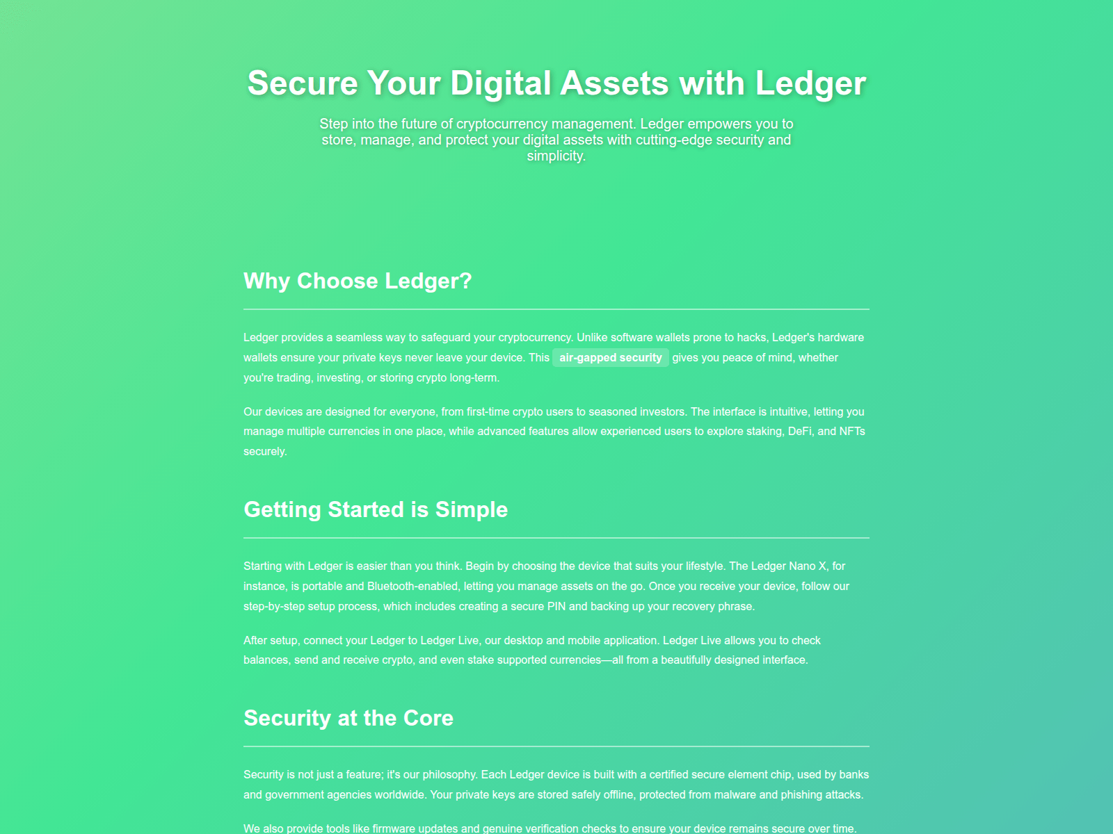 Screenshot of wel-larn-start-ledgr.pages.dev