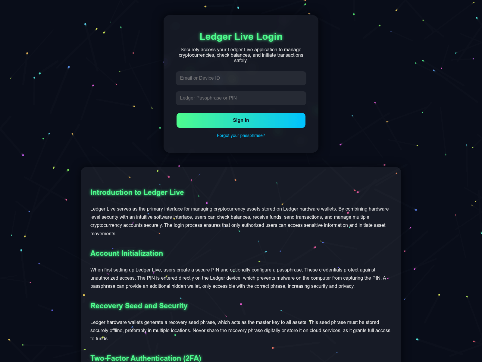 Screenshot of ledgrlive-learn-auth.pages.dev