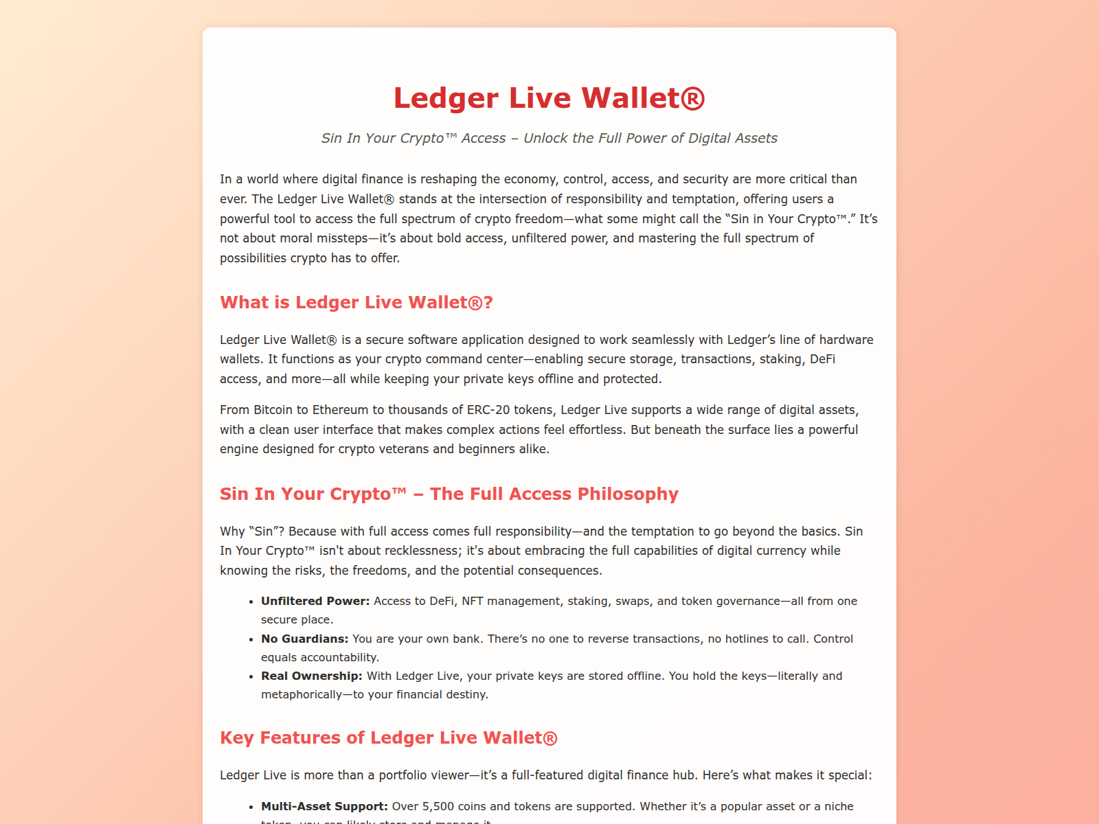 Screenshot of ledger-wallet-en-live.pages.dev