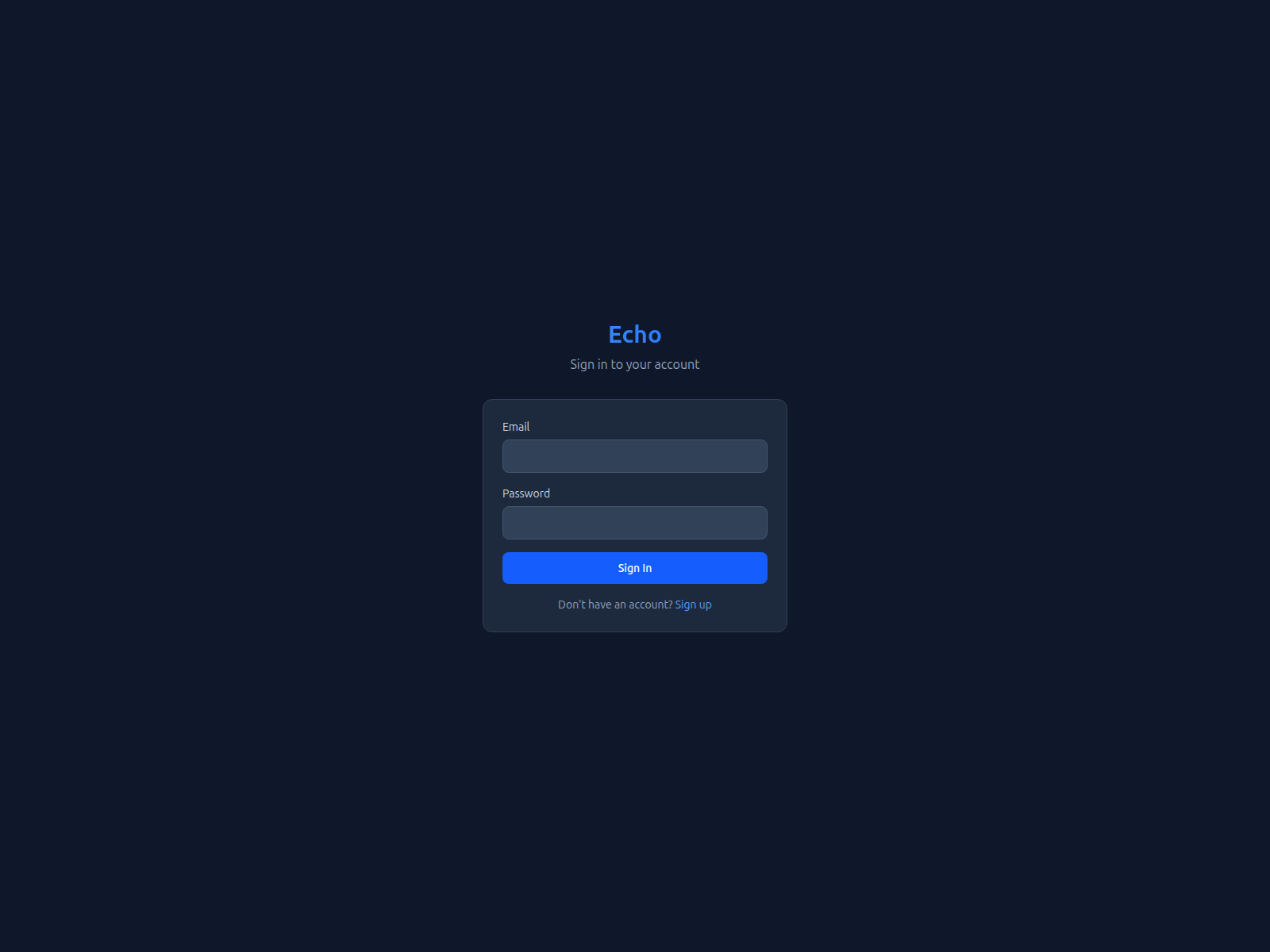Screenshot of echo-app-a2j.pages.dev