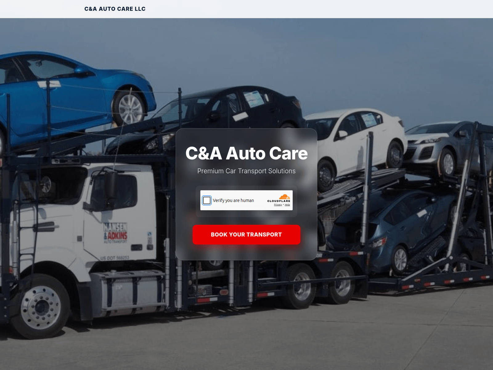 Screenshot of autohaul-pro.com