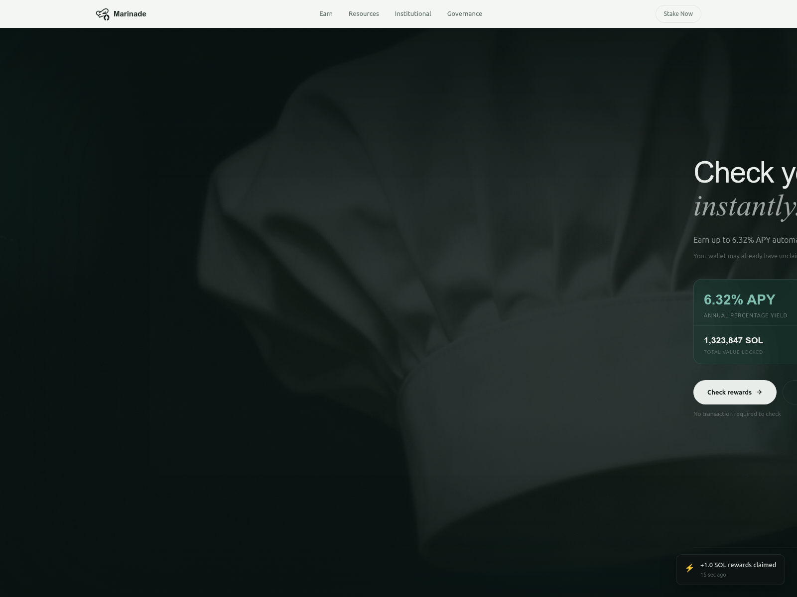Screenshot of marinadesfinance.com