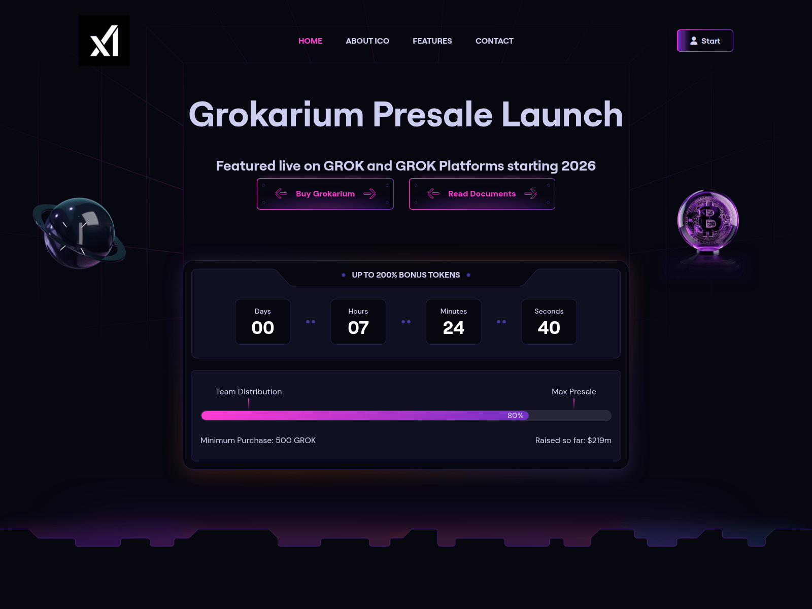 Screenshot of grokarium.com