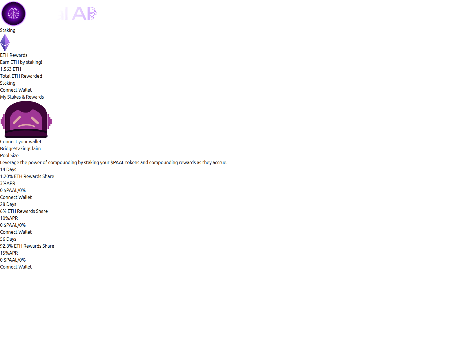 Screenshot of paalclaim.live