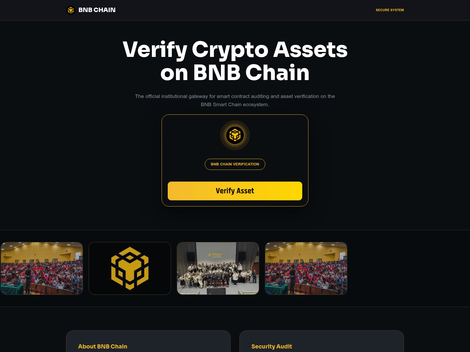 Screenshot of verifytoken.life