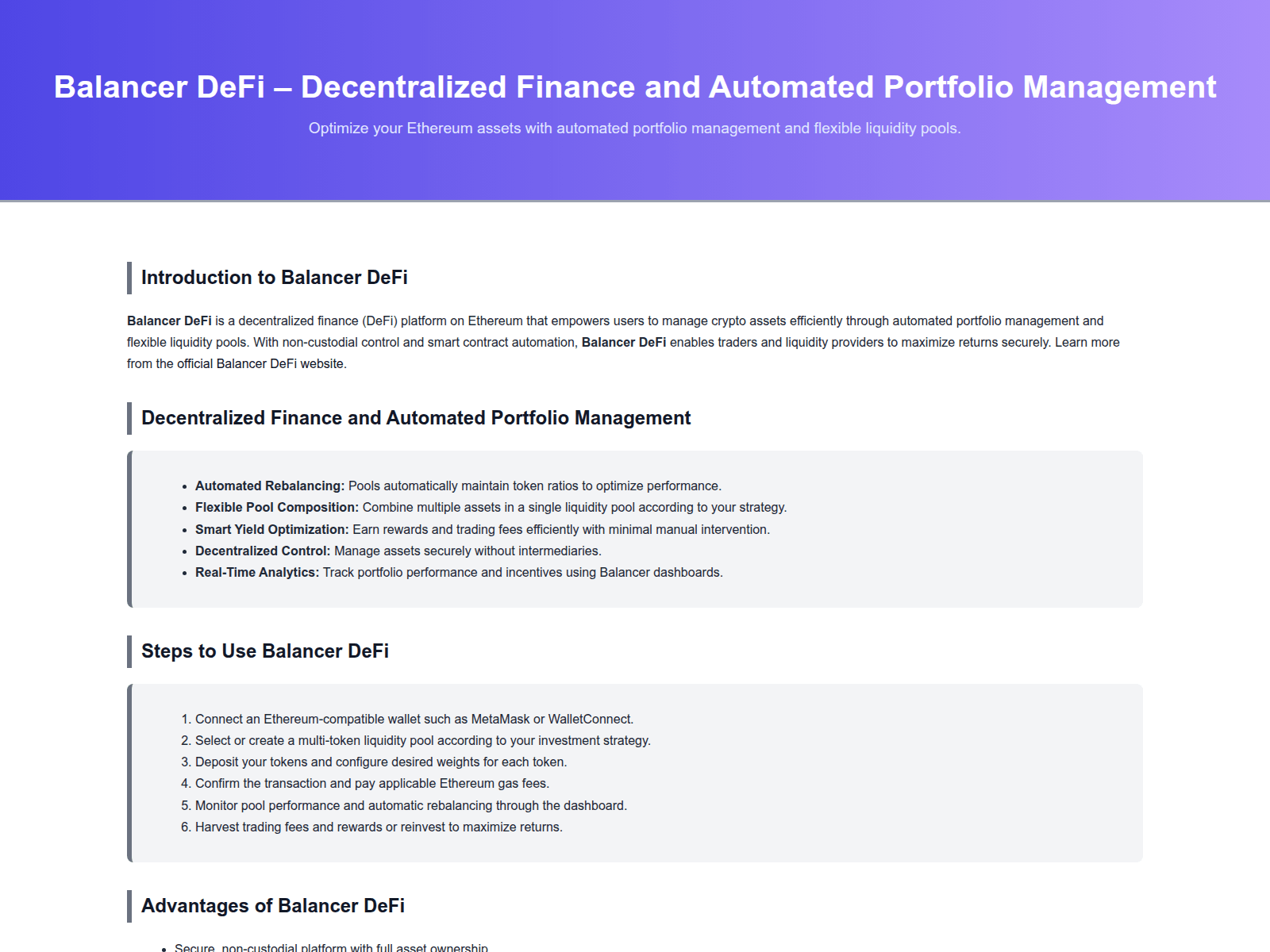 Screenshot of faqs-us-blncer-defi.pages.dev