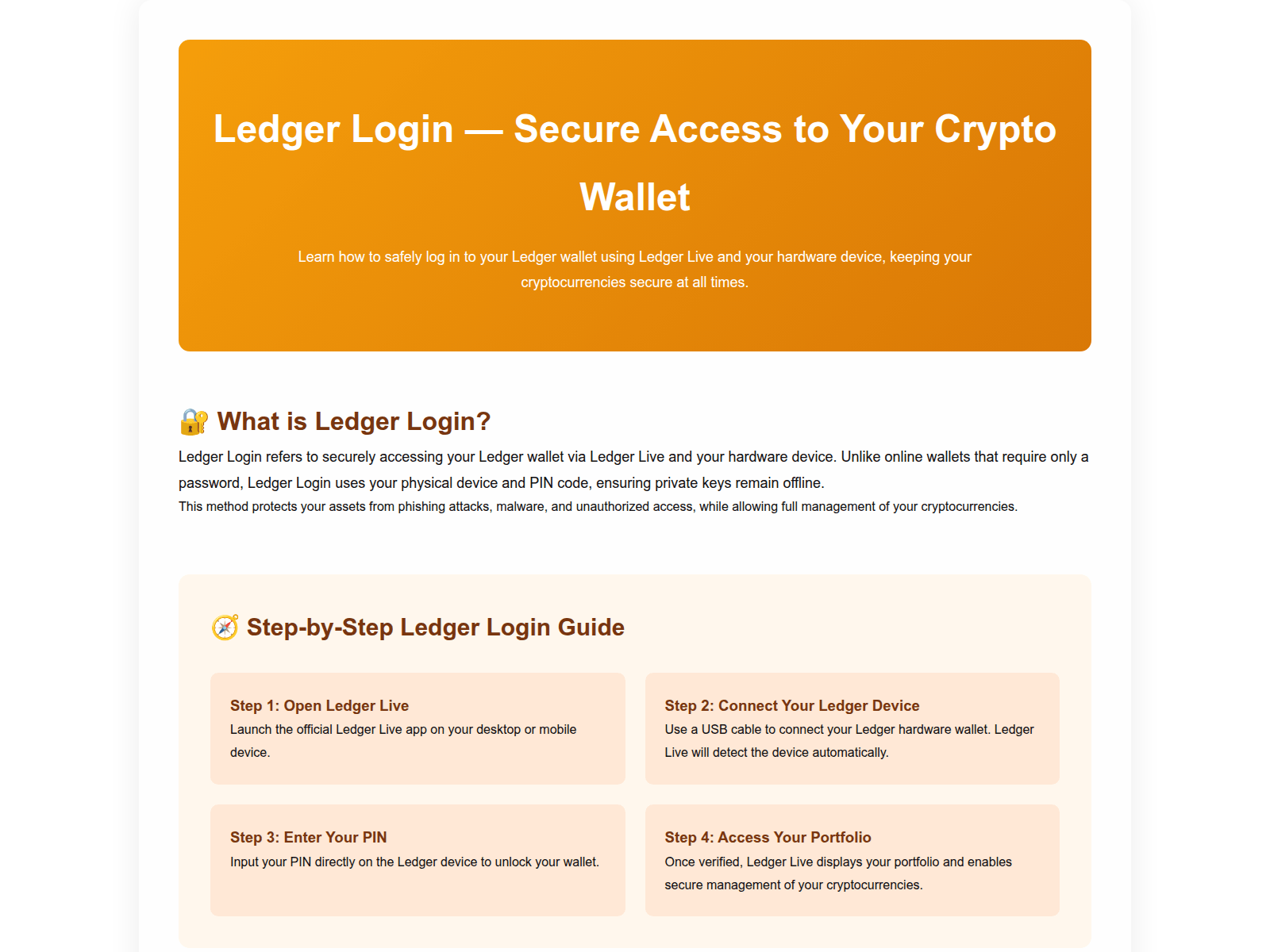 Screenshot of ledger--login-en.pages.dev