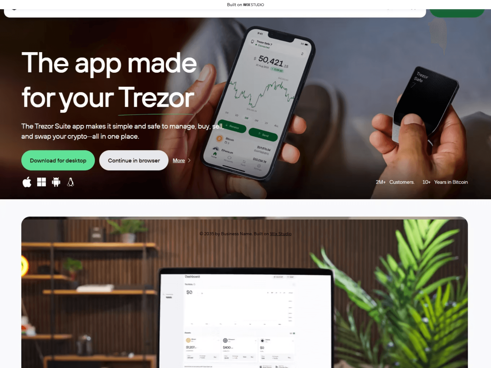 Screenshot of learn-live.wixstudio.com