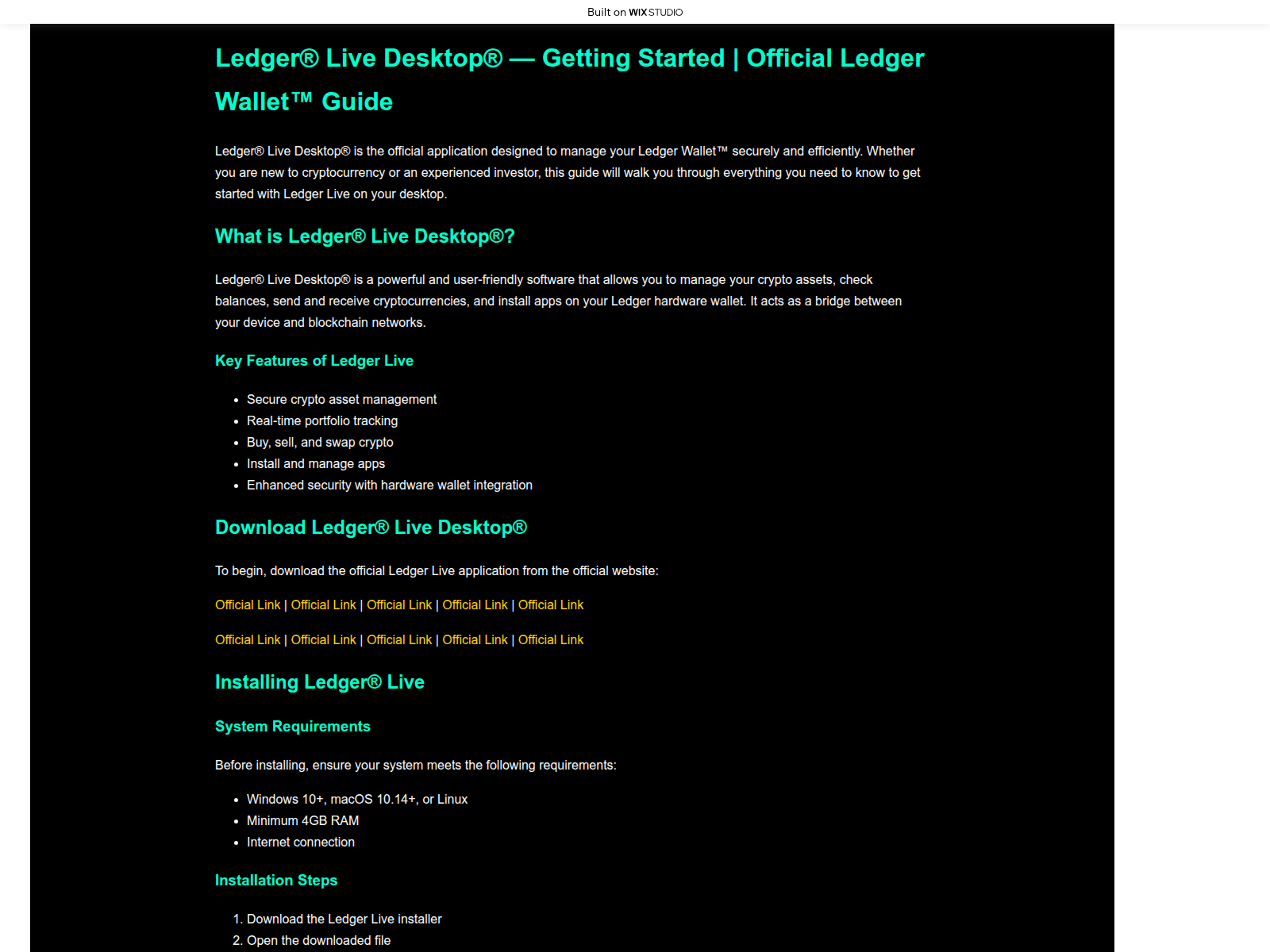 Screenshot of homestarten.wixstudio.com