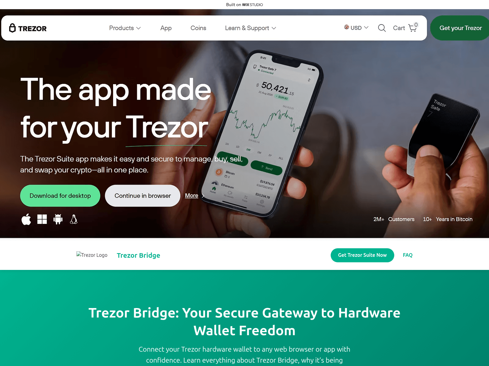 Screenshot of cdnbridge.wixstudio.com