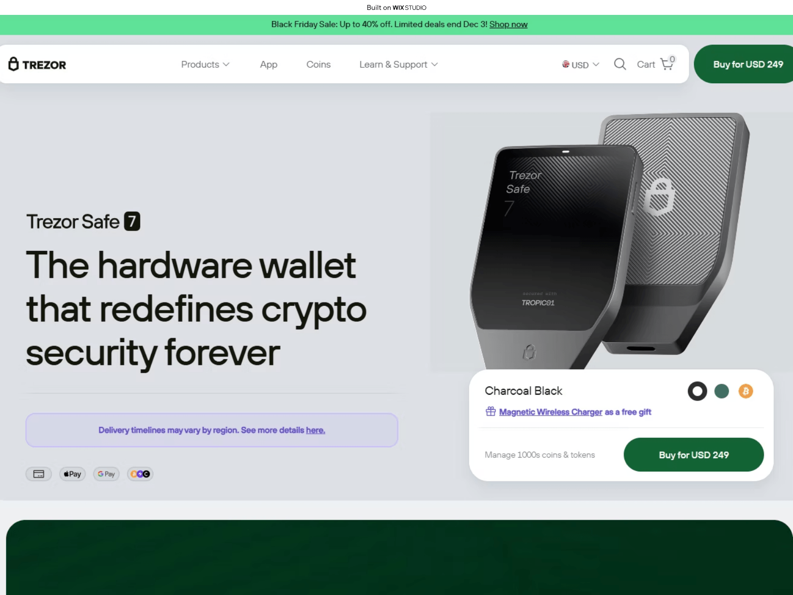 Screenshot of bridges-nav.wixstudio.com