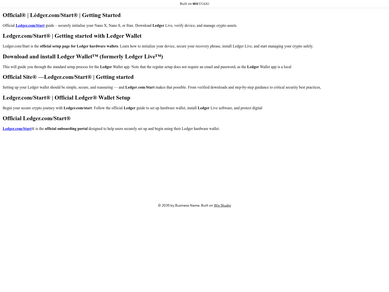 Screenshot of ledgrenconnect.wixstudio.com
