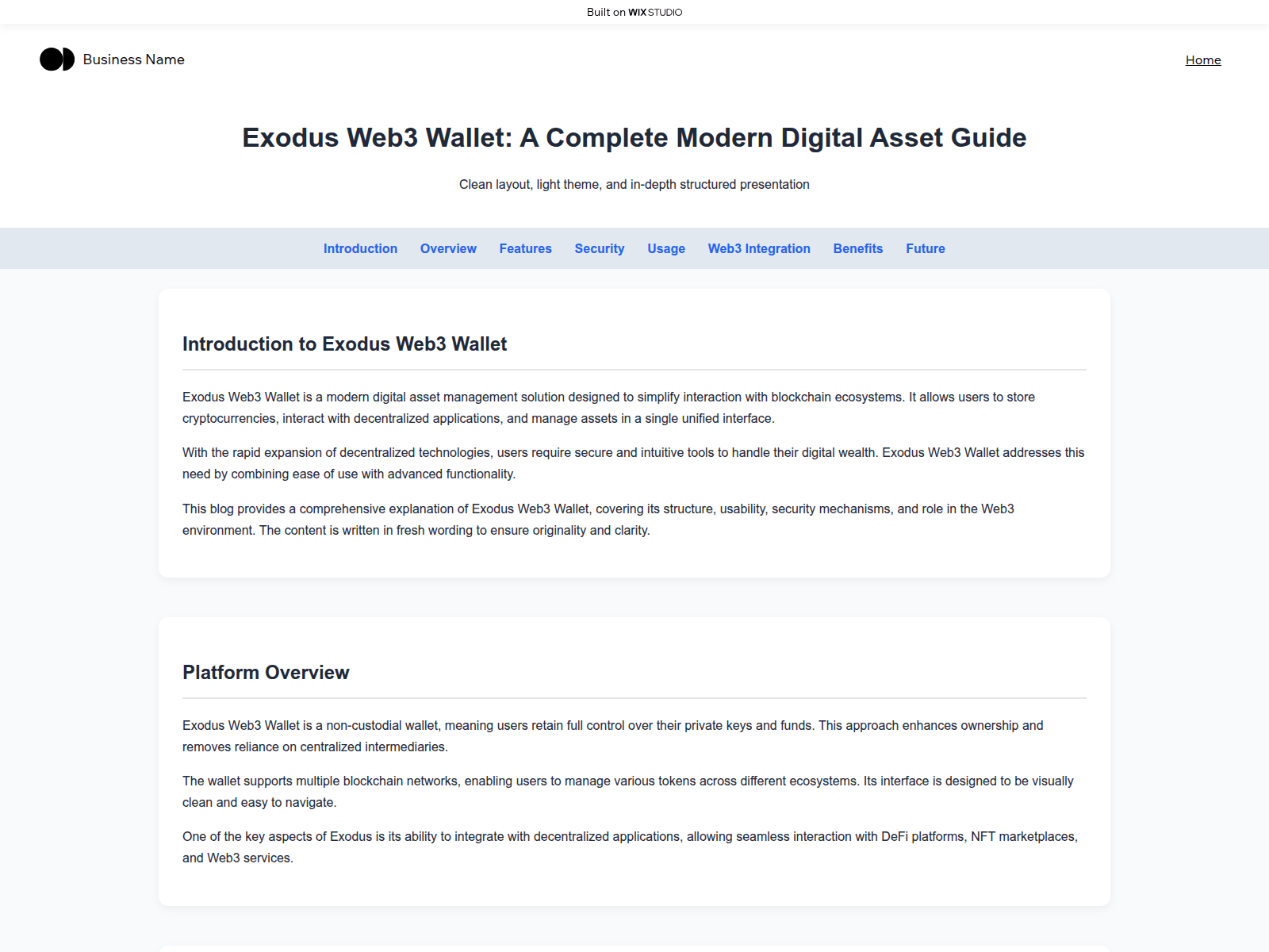 Screenshot of webpublic-us.wixstudio.com