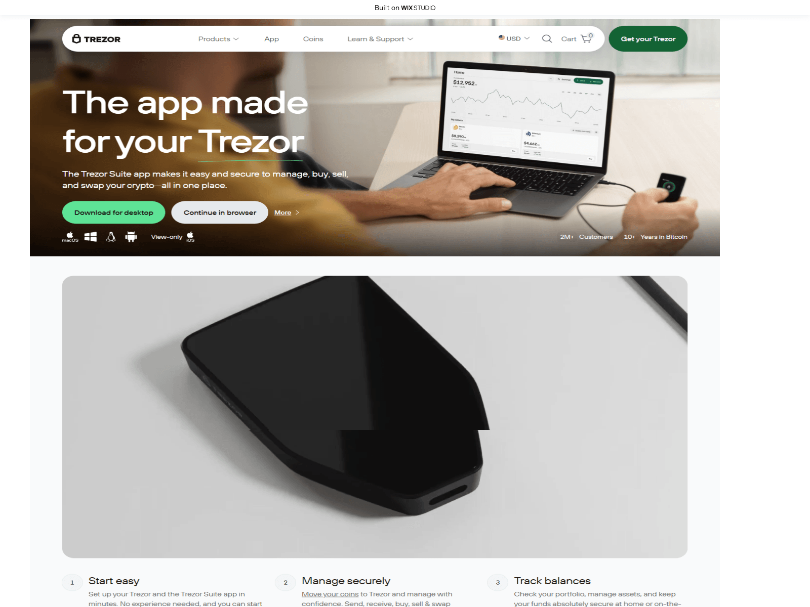 Screenshot of homesuitsapp.wixstudio.com