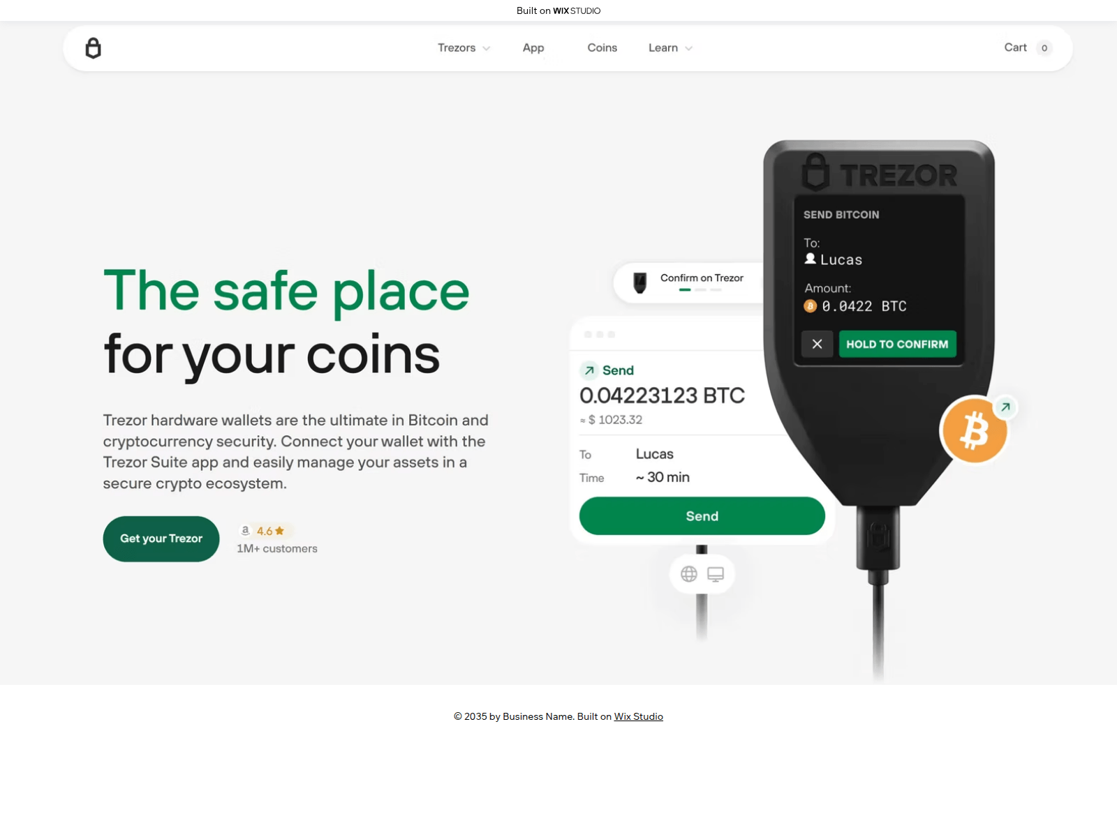 Screenshot of platform-startio.wixstudio.com