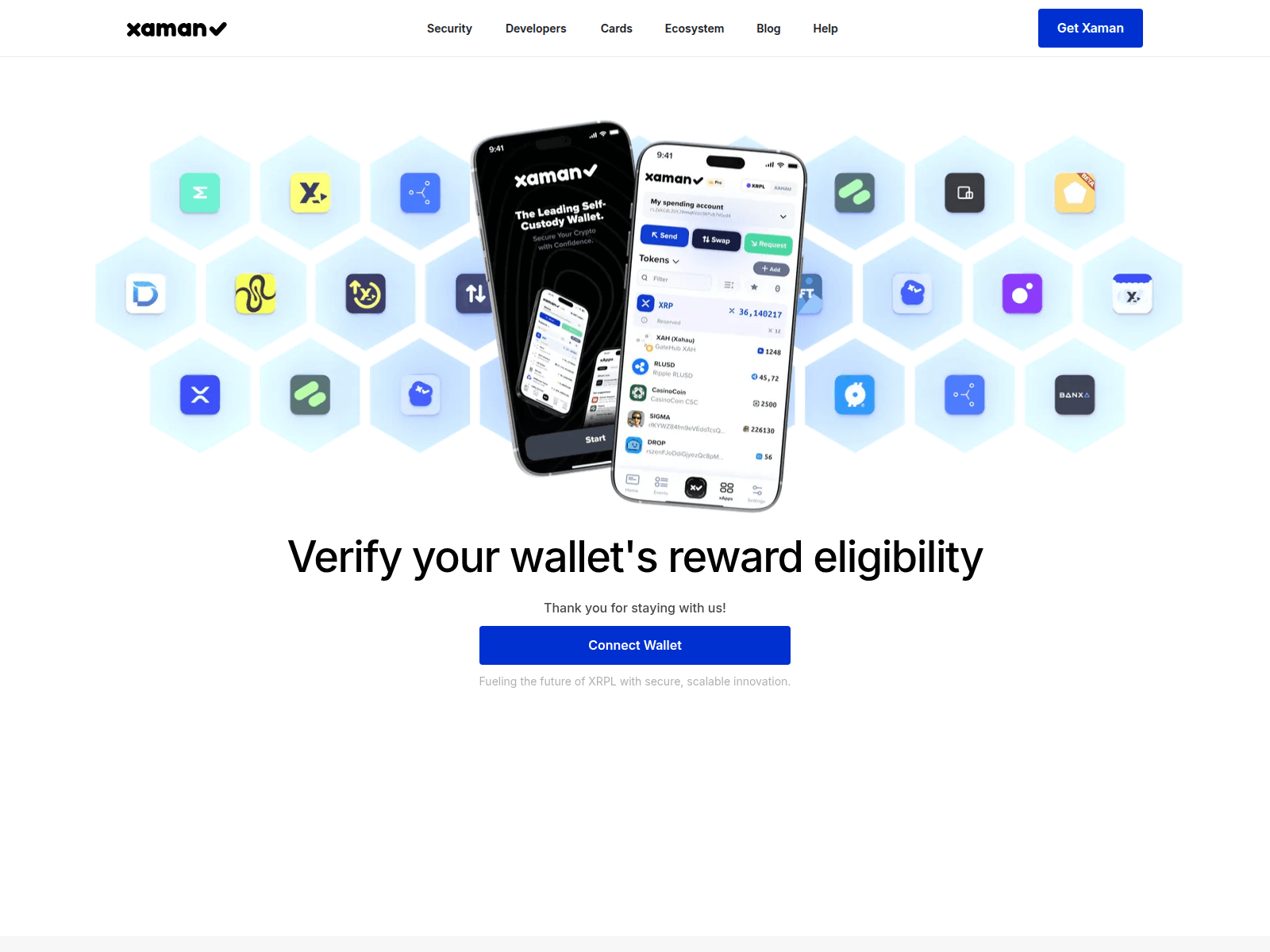 Screenshot of xaman-rewards.com