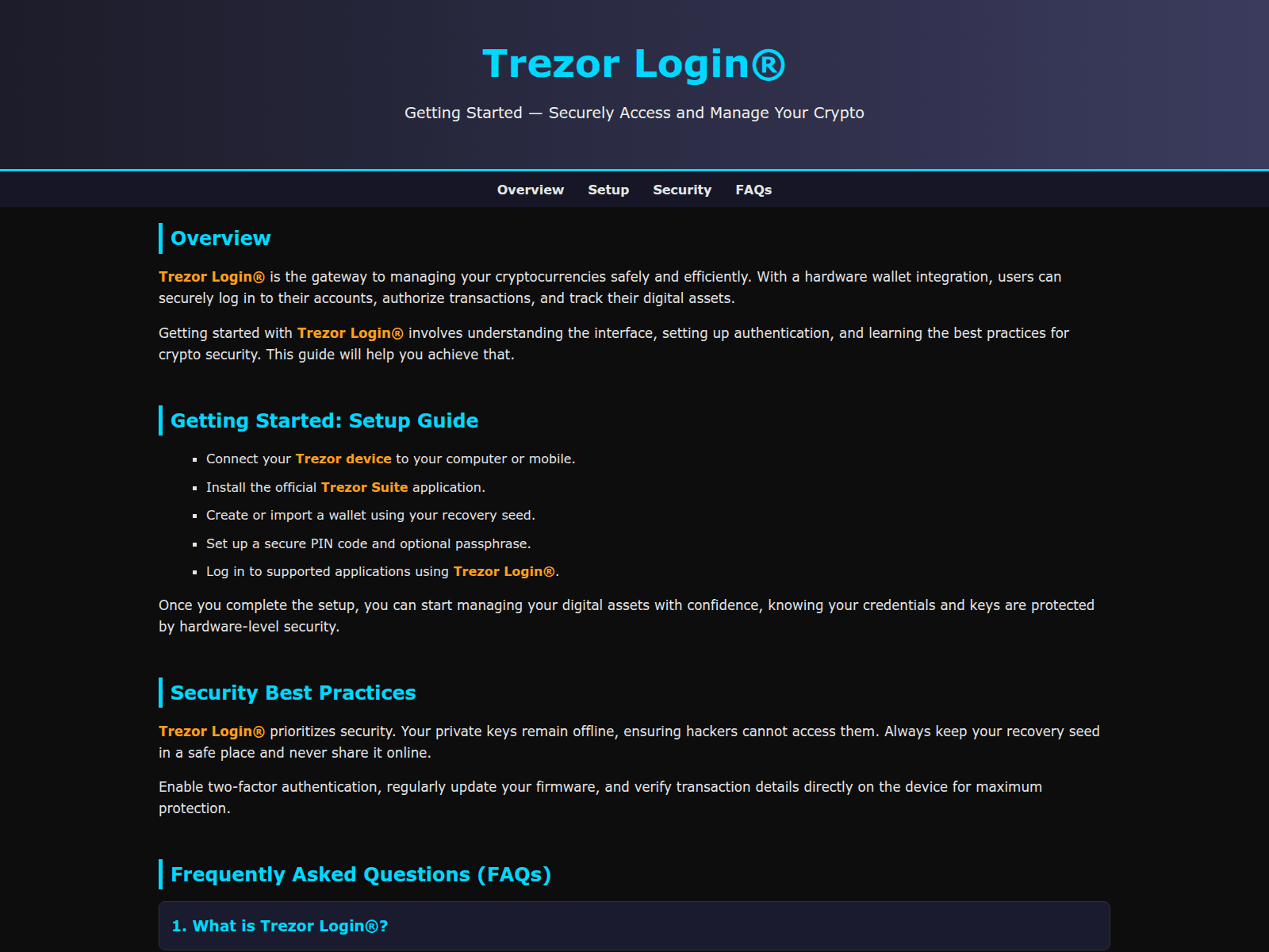 Screenshot of trazr-logn-hub.pages.dev