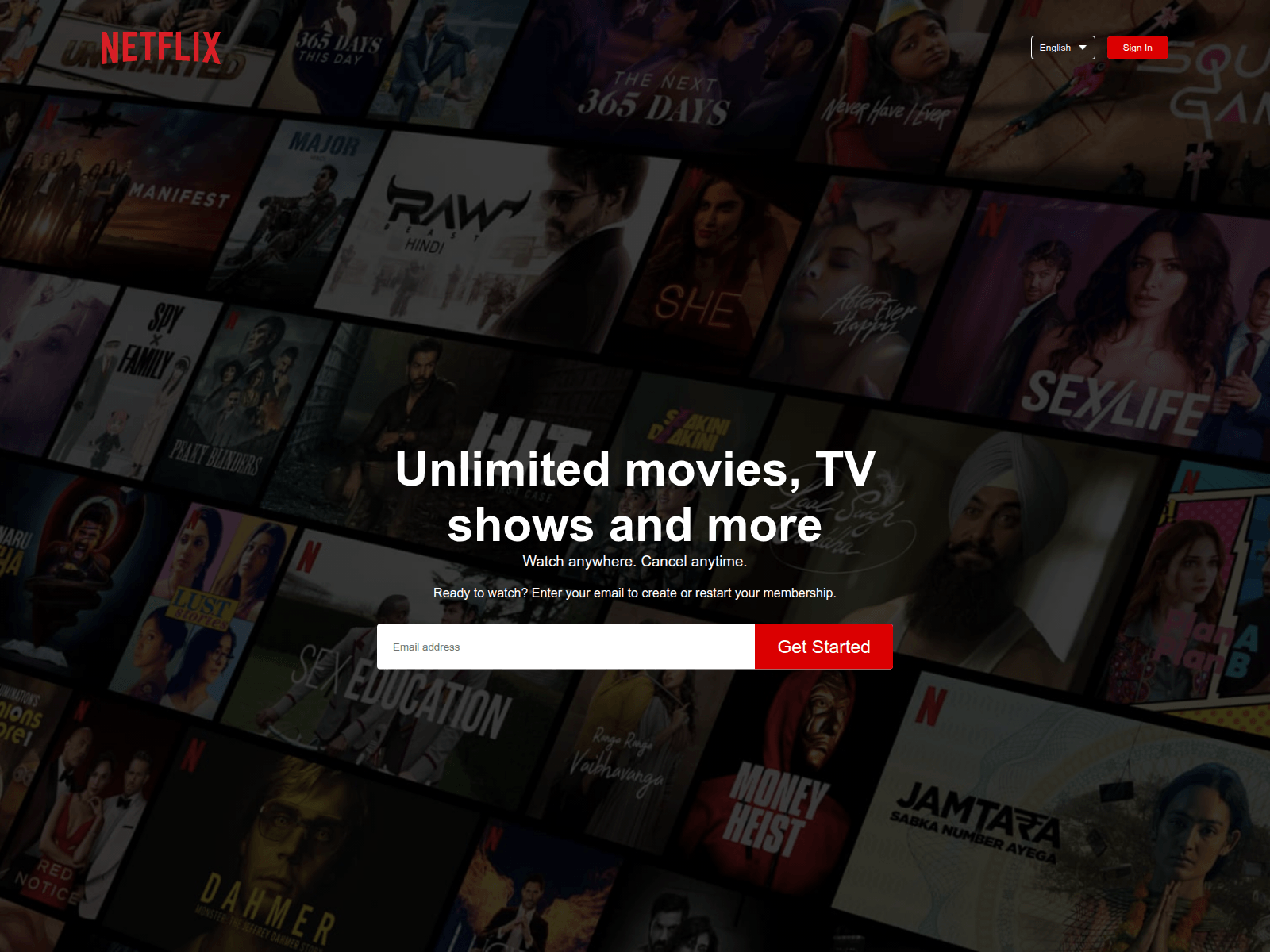 Screenshot of netflix-clone-coral-delta.vercel.app
